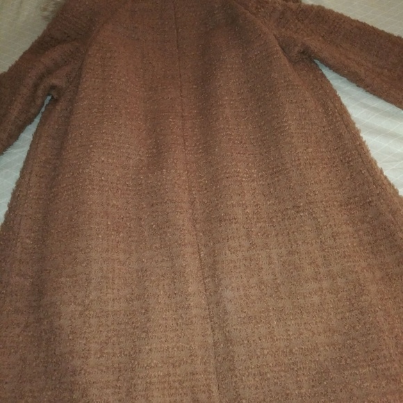 1950's Vintage Winter Coat w/ Fur CollarSize 10